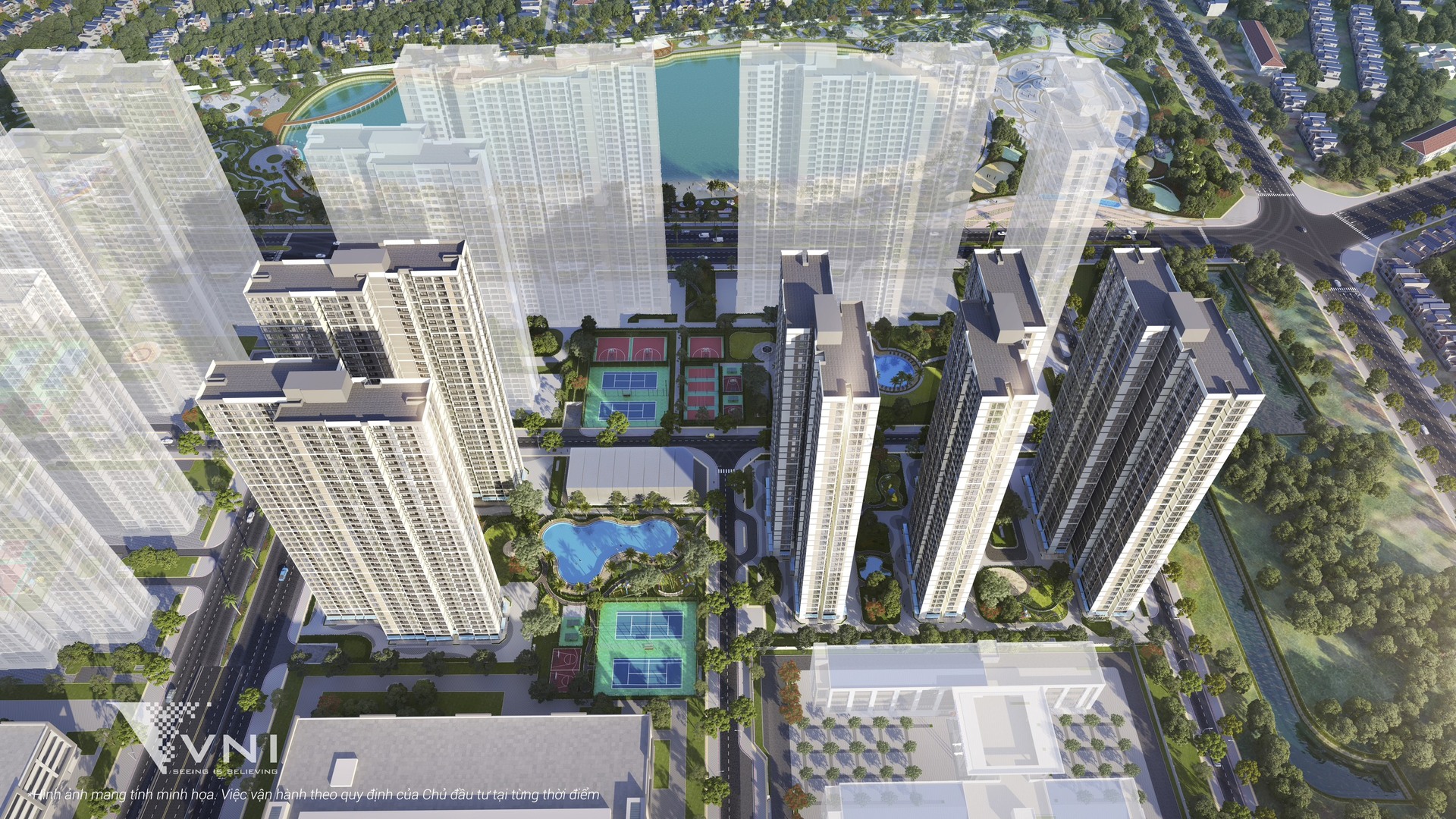 Phối cảnh Masteri Grand Avenue Vinhomes Global Gate