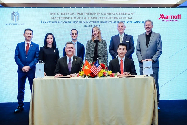 Cú "bắt tay" lịch sử giữa Marriott International và Masterise Homes