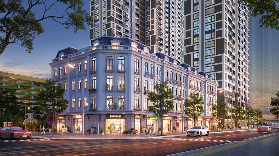 Shophouse thương mại tại Vinhomes Giảng Võ - Thông tin trực tiếp chủ đầu tư Vinhomes