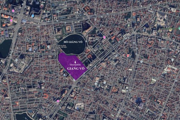 Vinhomes Giảng Võ tọa lạc tại số 148 Giảng Võ